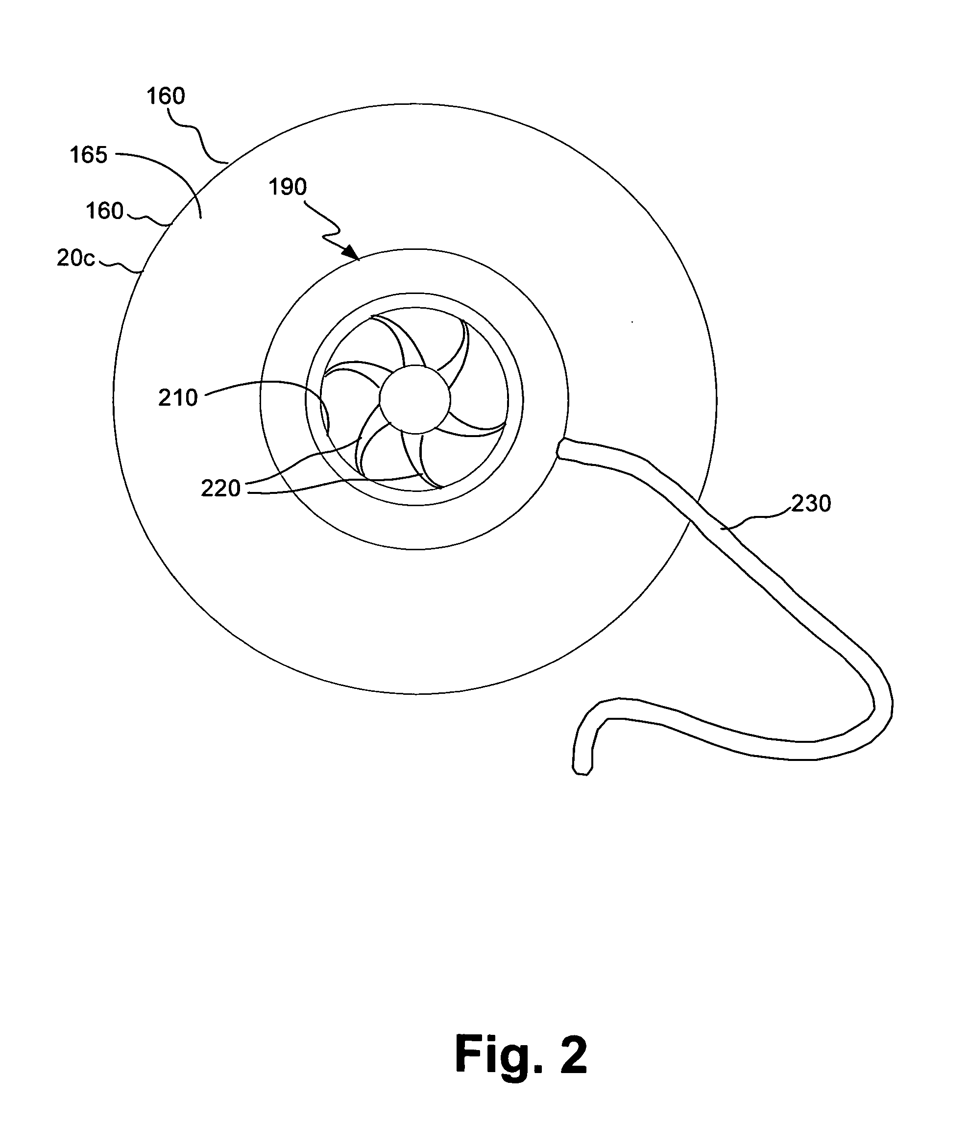 Segmented stackable filter assembly for filtering a gas and method of manufacturing same