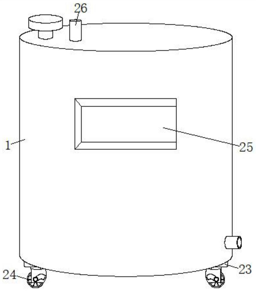 Sewage treatment device for adjusting filtering efficiency based on water pressure