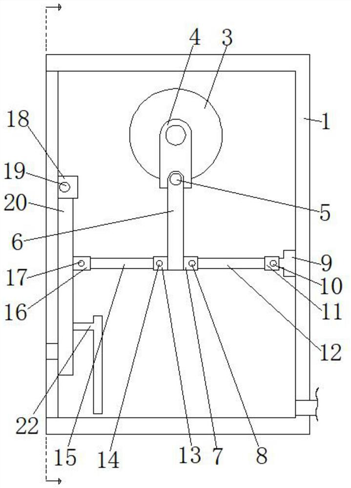 Sewage treatment device for adjusting filtering efficiency based on water pressure