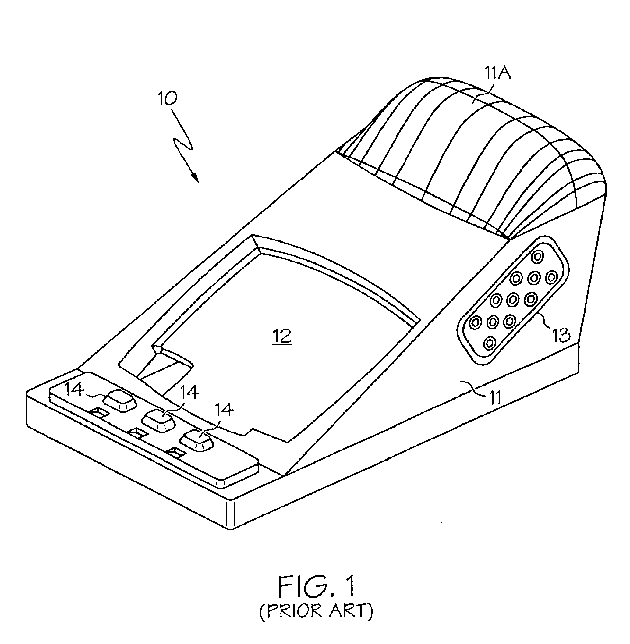 Cursor control console with rotary knob and method of use