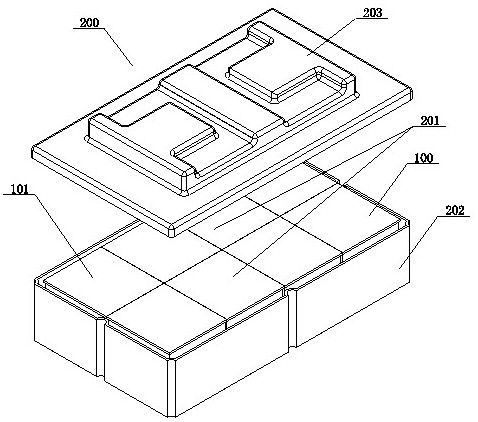 Novel battery monomer and battery module thereof