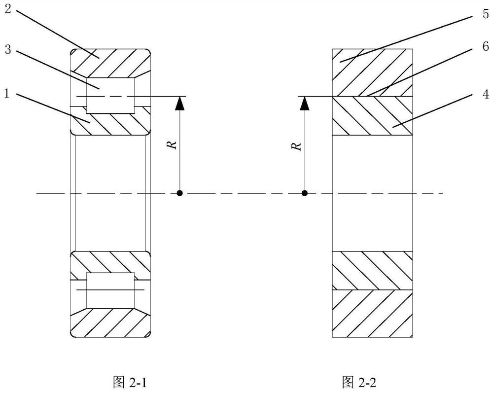 Device and method for measuring equivalent friction coefficient of rolling bearing