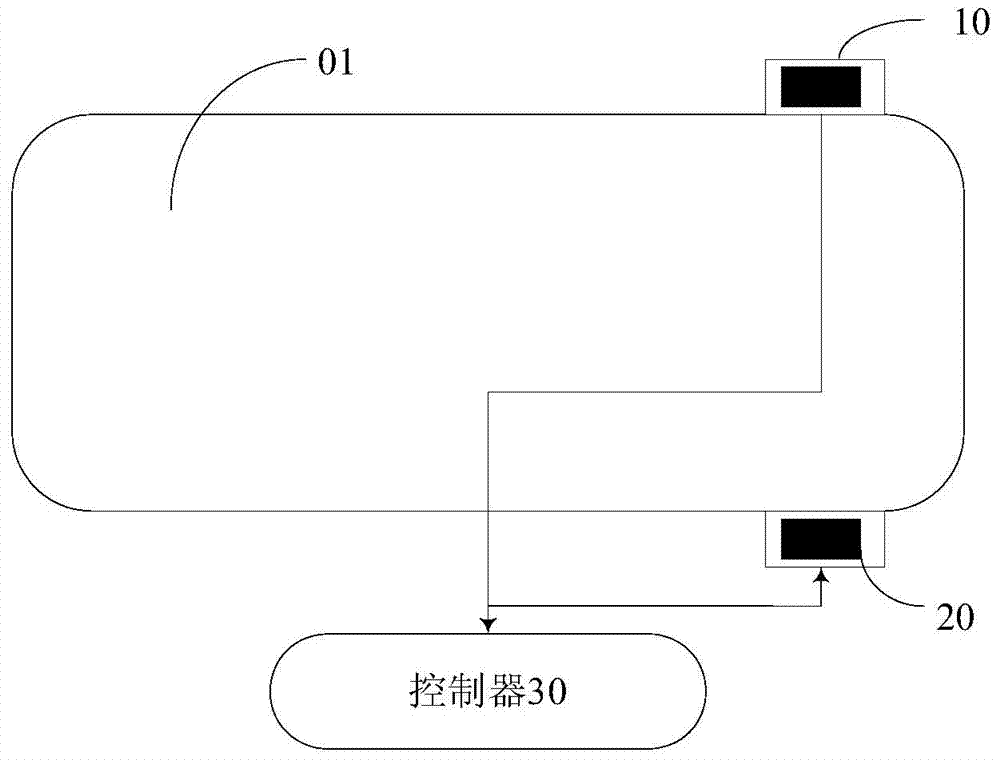 Water quality testing device and testing method for electric water heater and inner container thereof