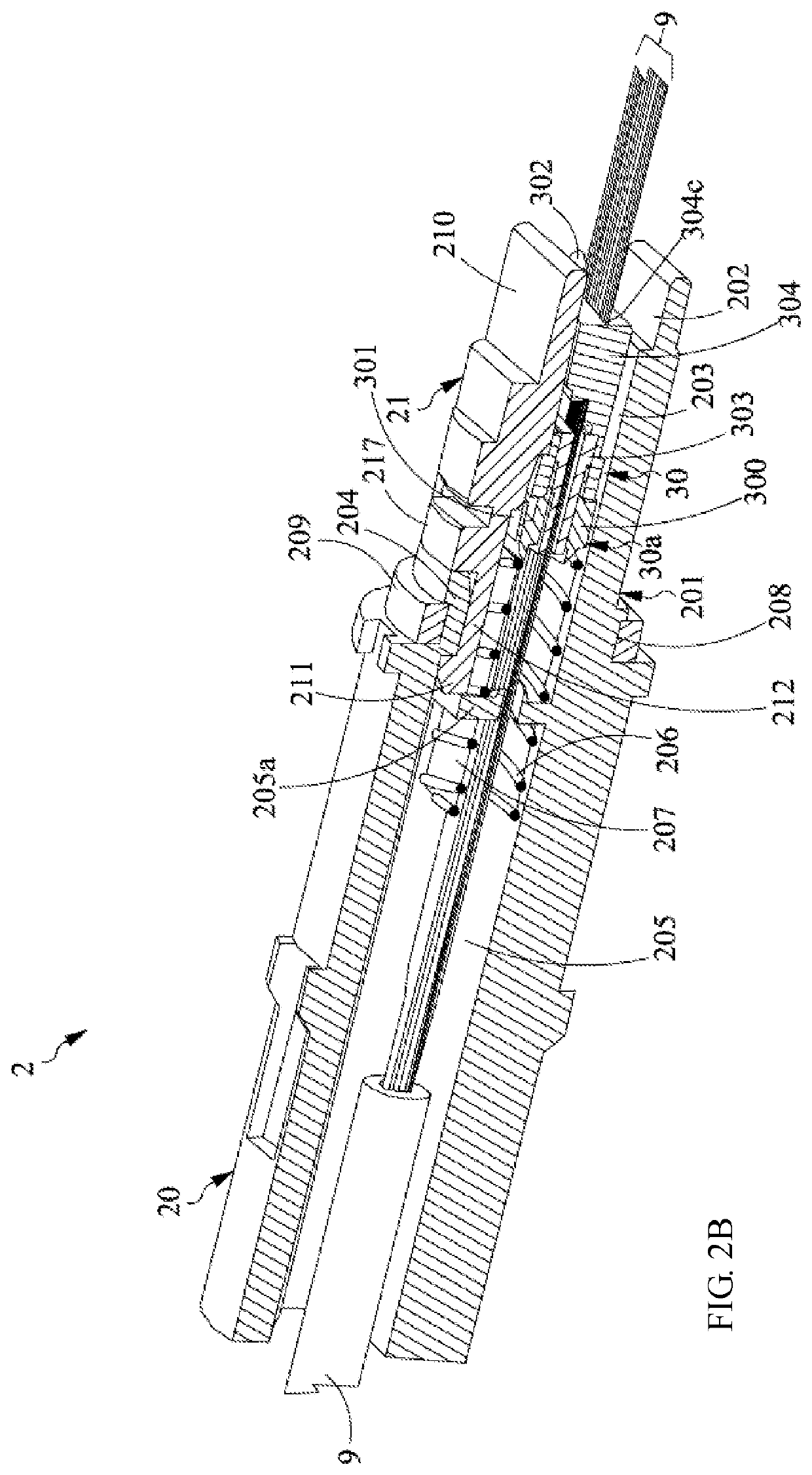 Optical connector and optical connector module thereof