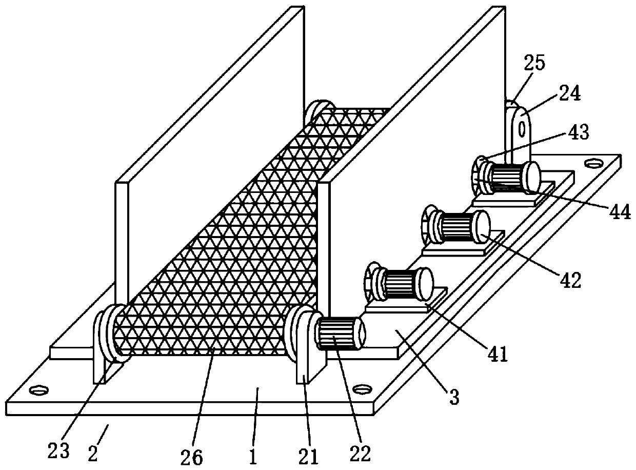 Conveying belt structure with vibrator