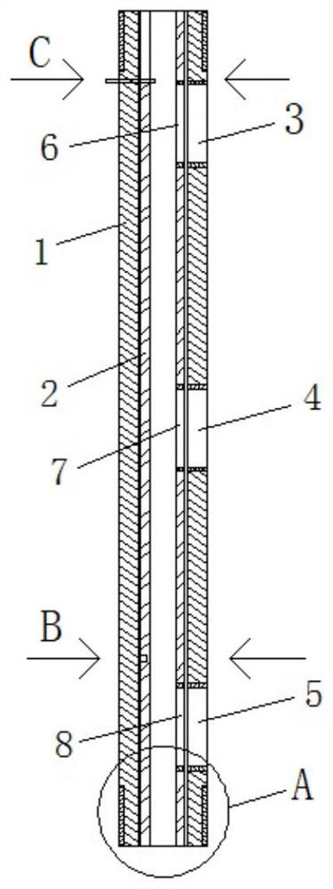 Adjustable component used in steel structure engineering and installation method