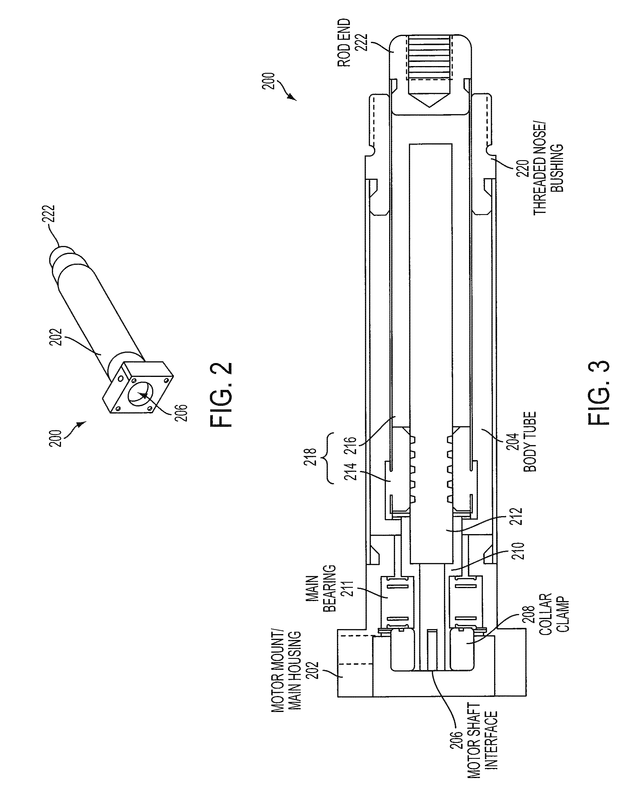 Method for manufacturing a linear actuator