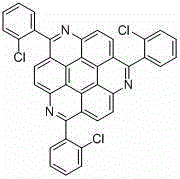 1, 5, 9-triazanaphthalene coronene compound and synthetic method thereof