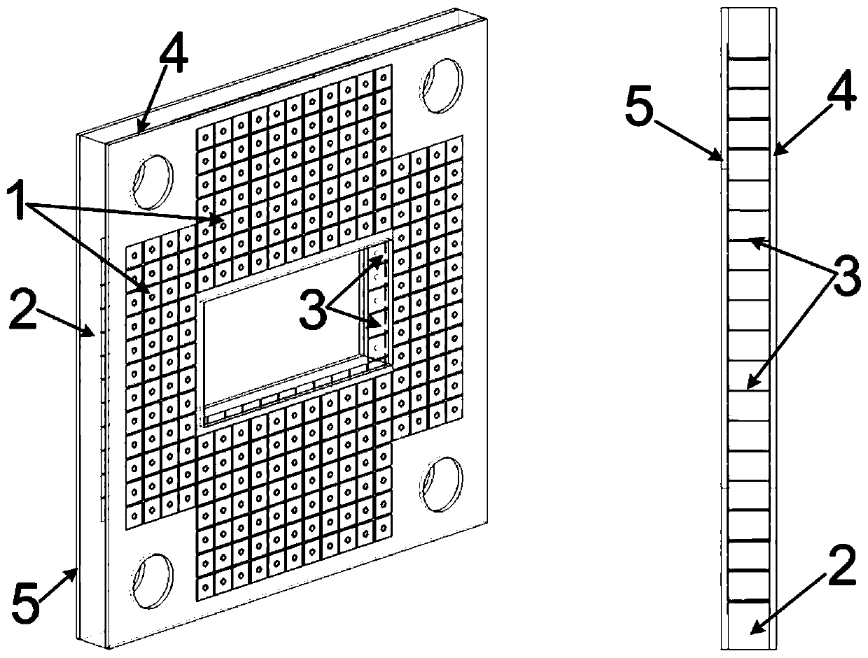 Substrate integrated type low passive inter-modulated waveguide flange gasket