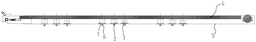 Manufacturing method for multistage buffering structure of running machine and multistage buffering structure