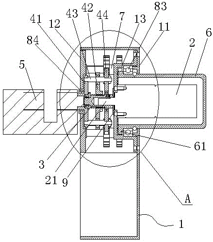Manual and electric lock cylinder switch mechanism