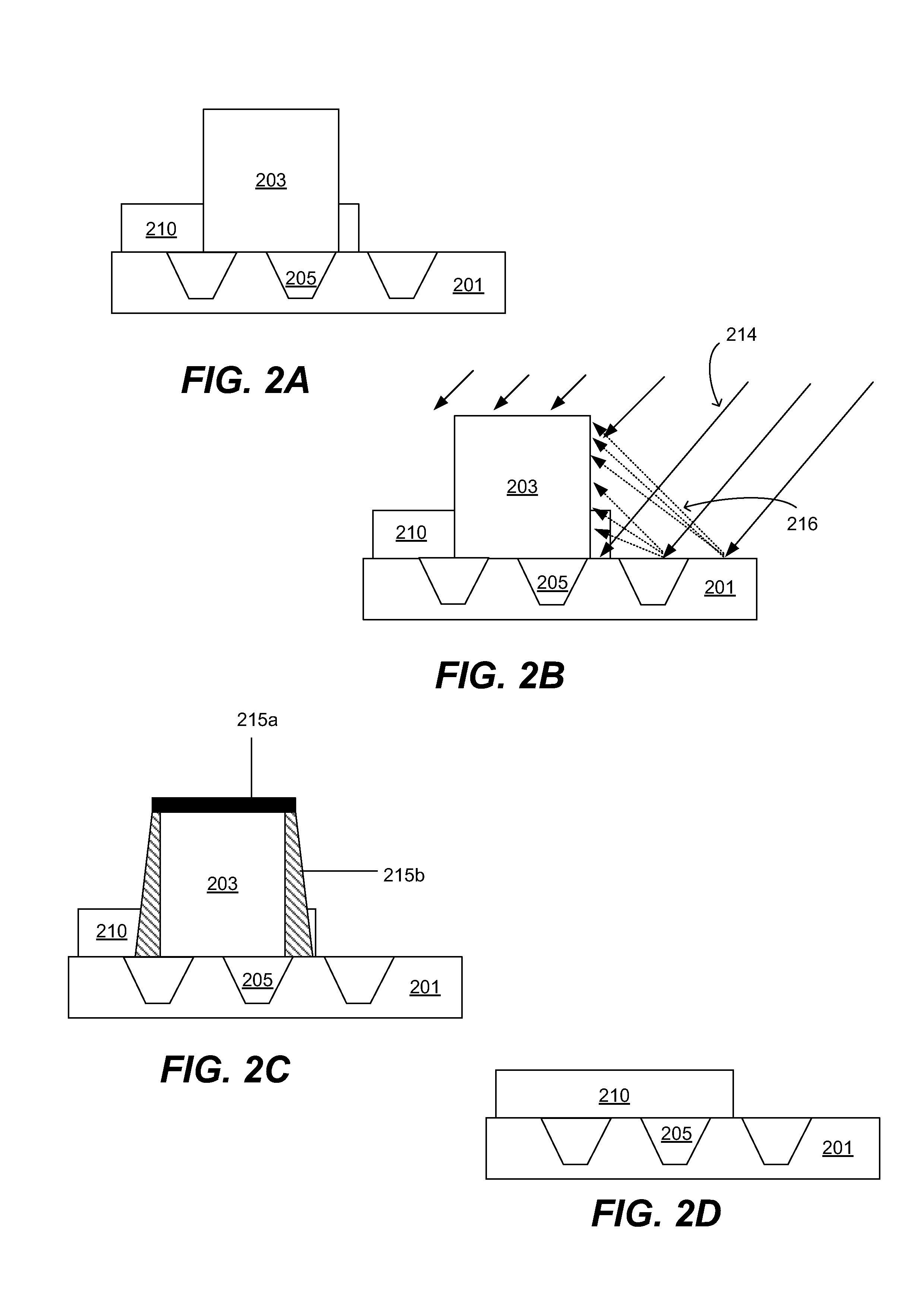 Ultra low silicon loss high dose implant strip