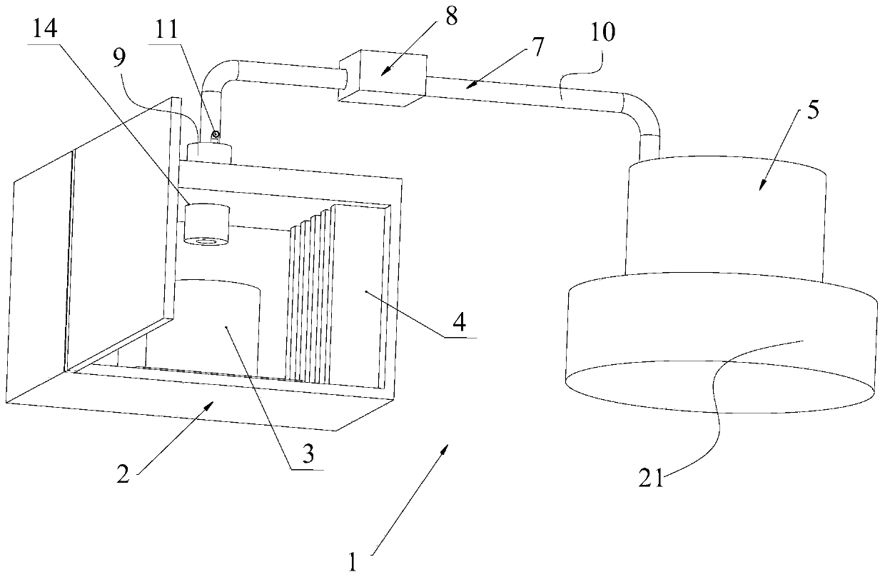 Hydration synthesis method of iodine-containing silver-coated silica gel glass solidifying body