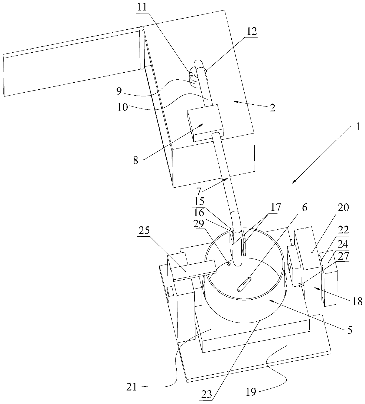 Hydration synthesis method of iodine-containing silver-coated silica gel glass solidifying body