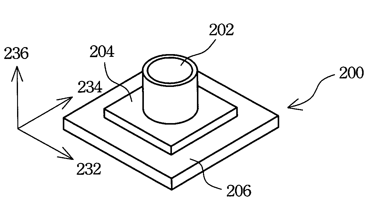 Fixing apparatus used to hold a digital photography module on a mobile telephone
