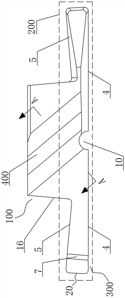 Indexable non-standard double-edge cutting and grooving blade for numerical control