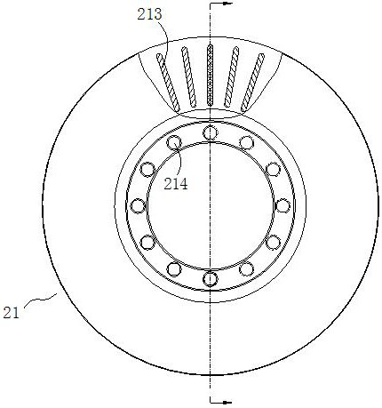 Drive axle assembly with main speed reducer parking structure