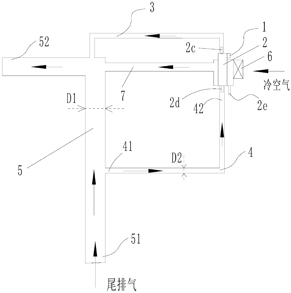 Fuel cell tail exhaust hydrogen concentration detection and mixing ...