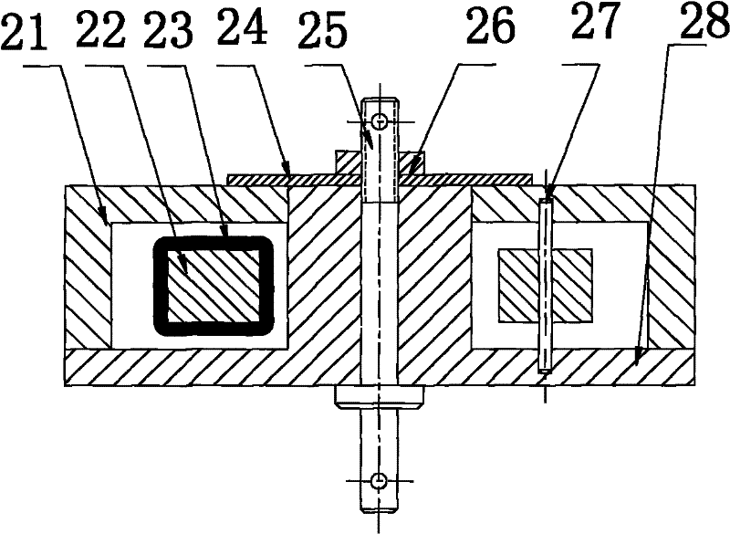 Pulse current sensor and surge wave recording lightning protection box manufactured by adopting same