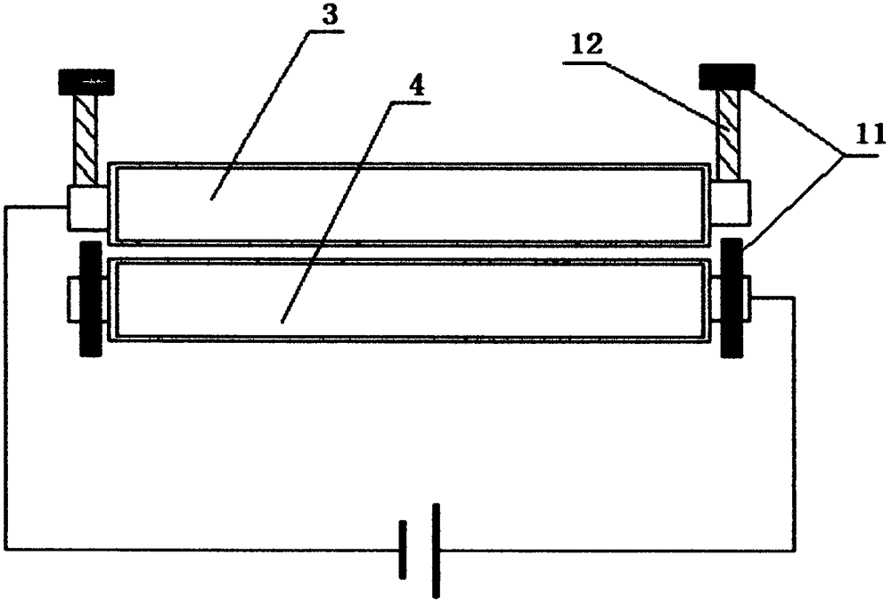 Normal pressure plasma processing device for textile processing