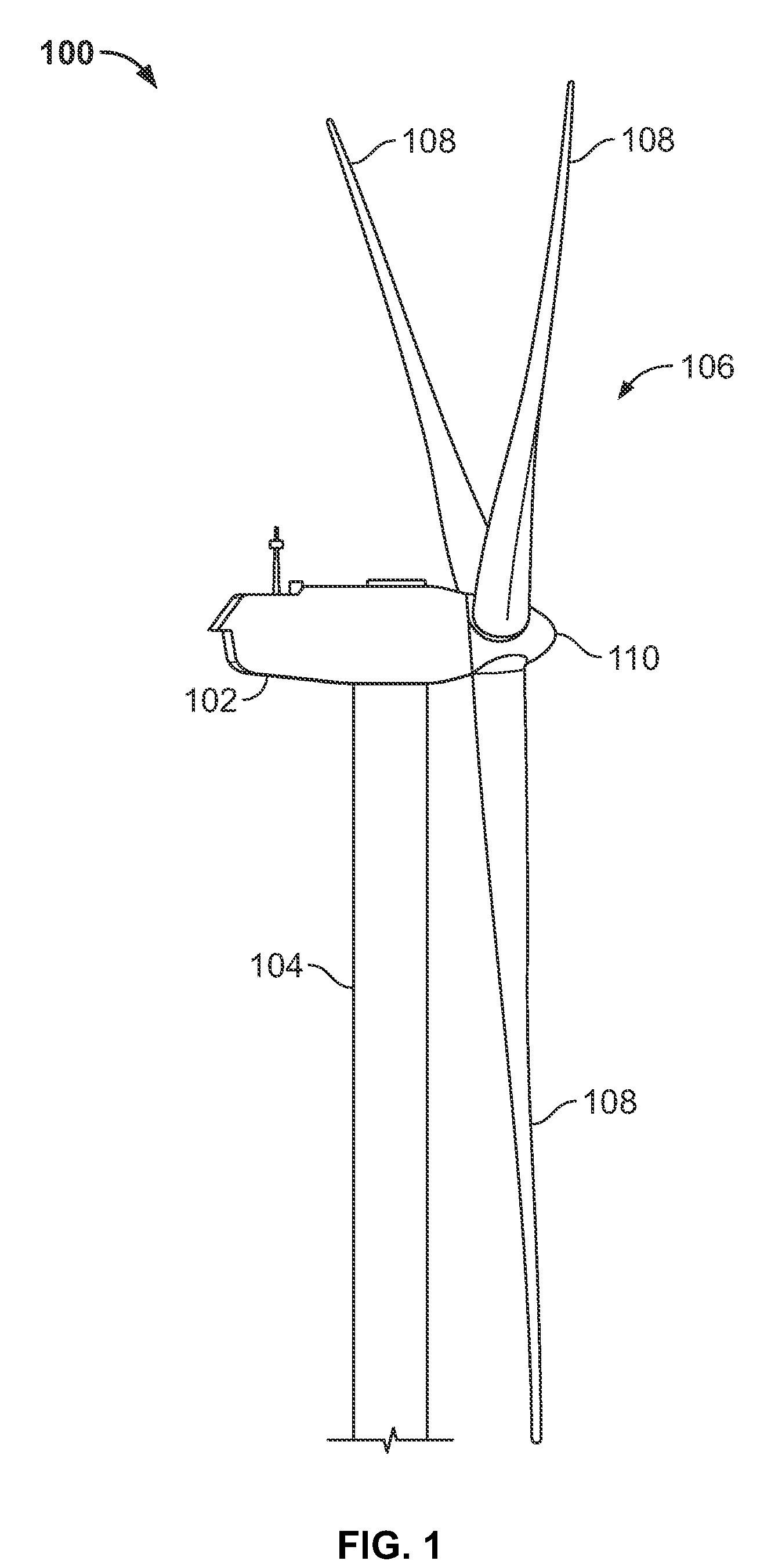Wind turbine blade with lightning receptor