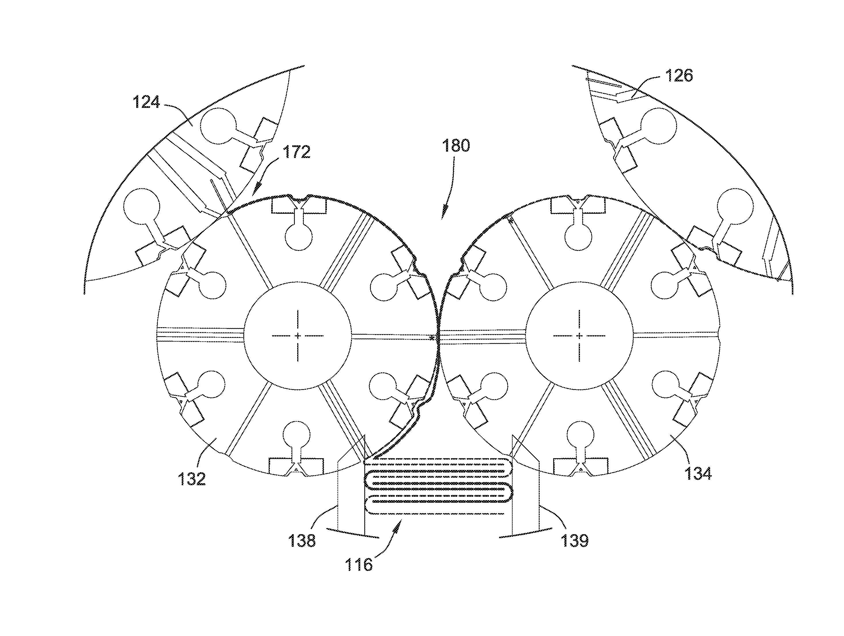 Apparatus for forming sheets of different lengths or sheets with different panel lengths