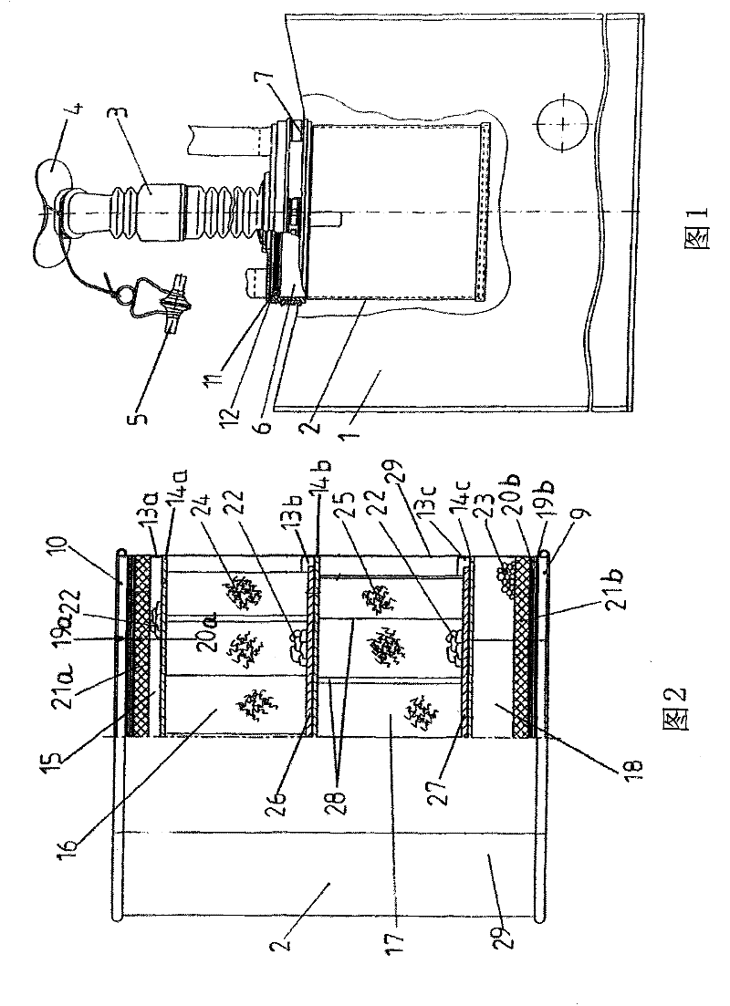 Oxygen-producing respiratory device