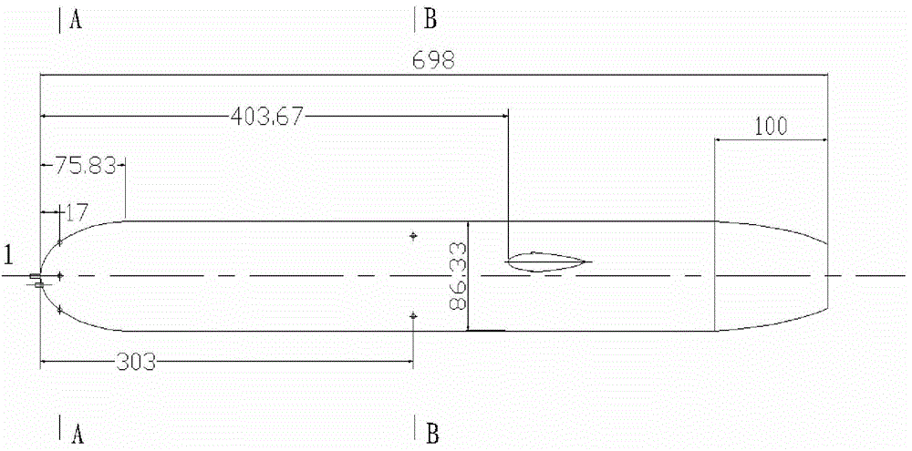 Determination method for pressure altitude parameters on subsonic vehicle body