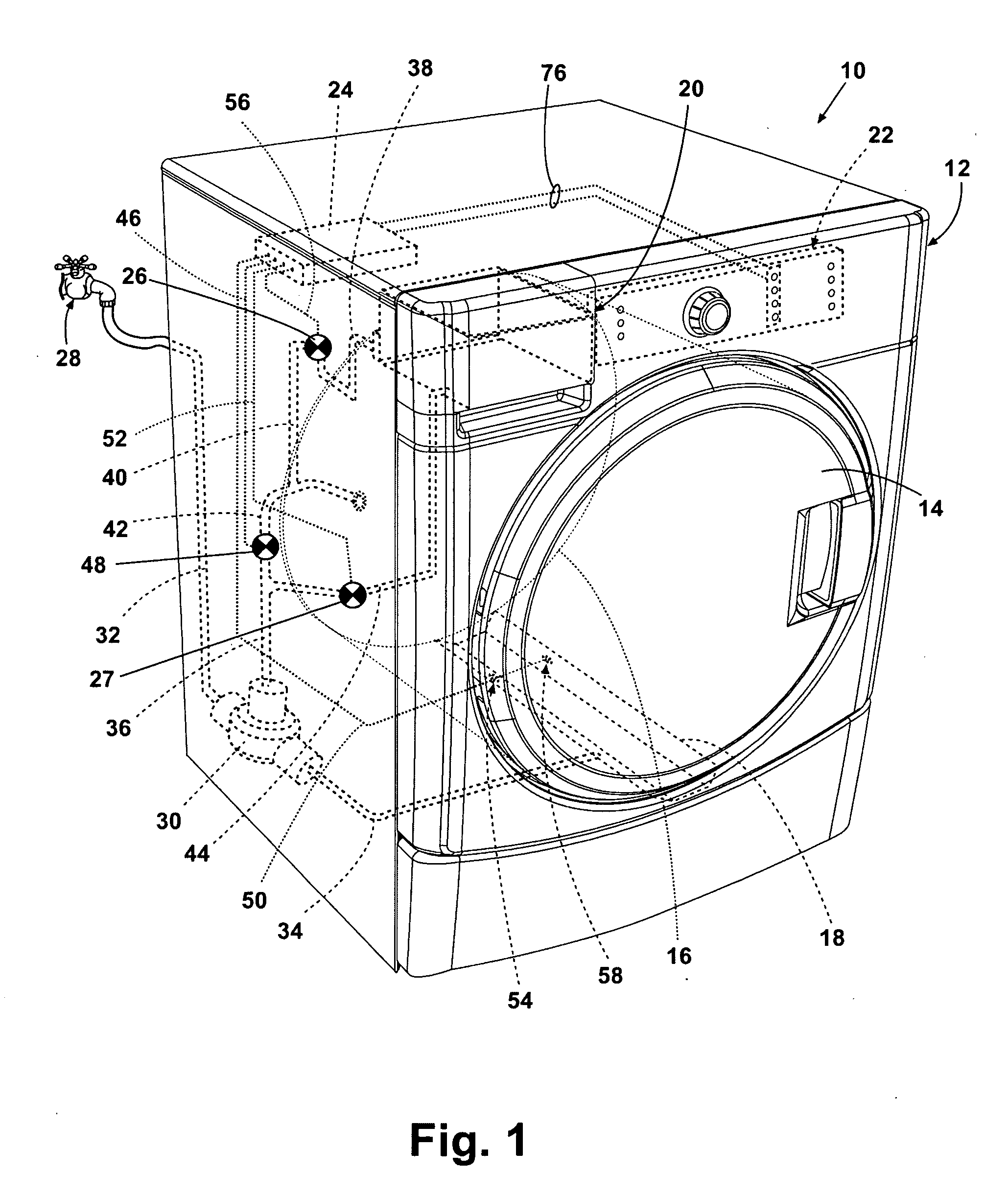 Apparatus and method for controlling concentration of wash aid in wash liquid