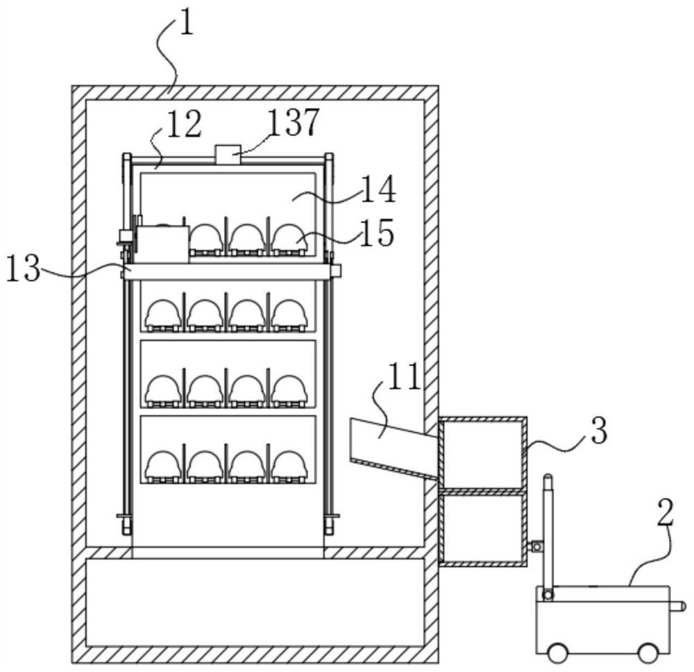 Integrated robot object transporting system and distribution method