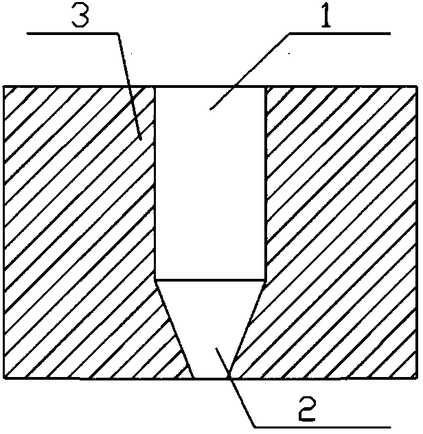 Nuclear pore filter membrane with compound pore passage and preparation method of nuclear pore filter membrane