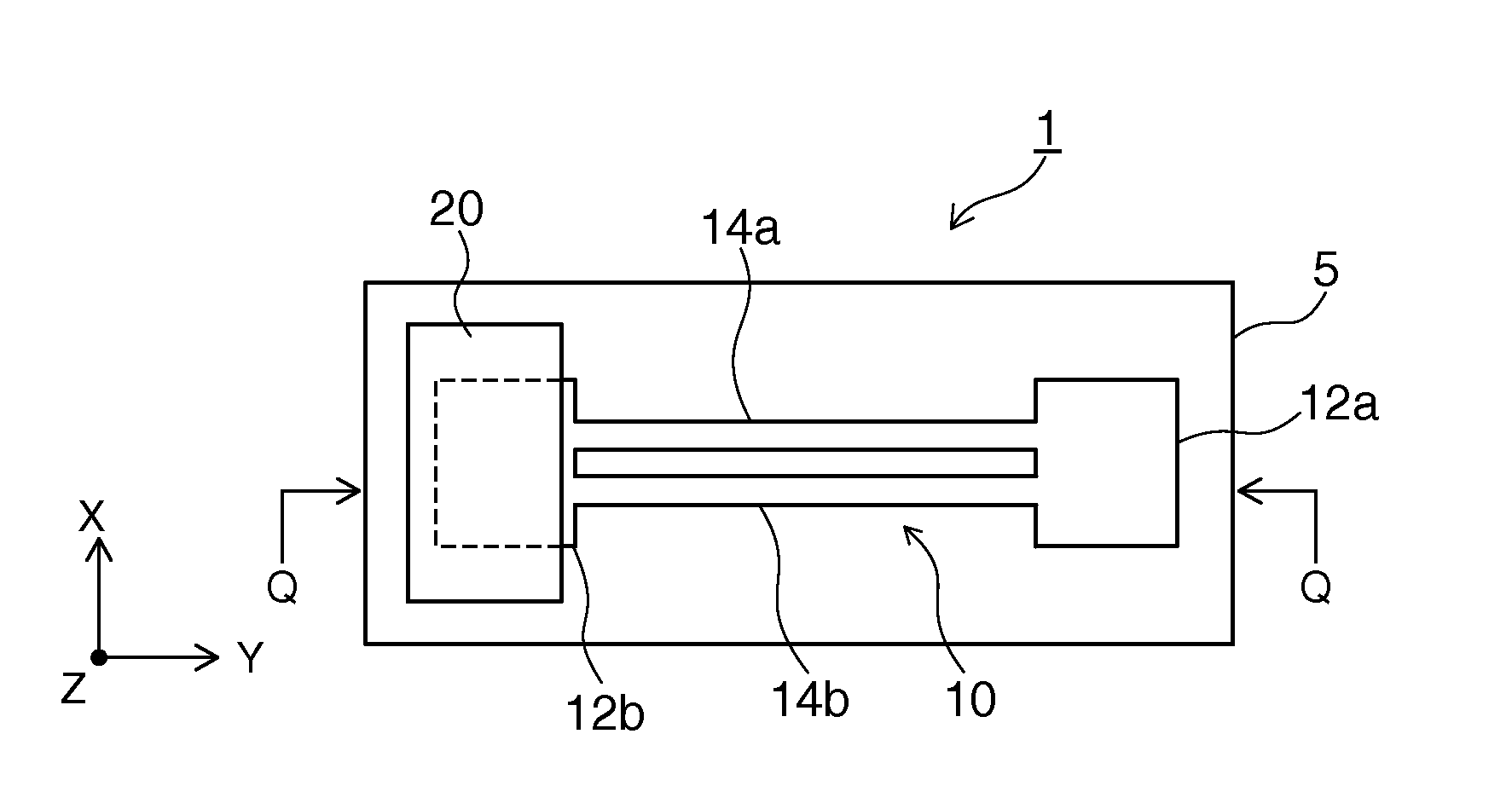Vibration-type force detection sensor and vibration-type force detection device