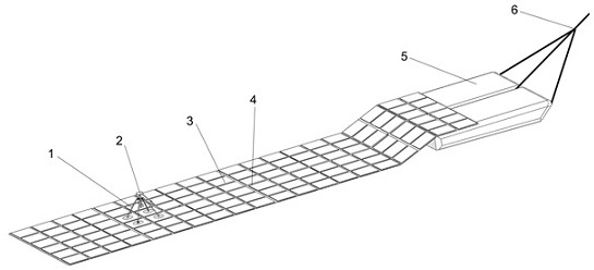 Blanket-loaded gnss buoy for measuring two-dimensional sea surface height and measuring method