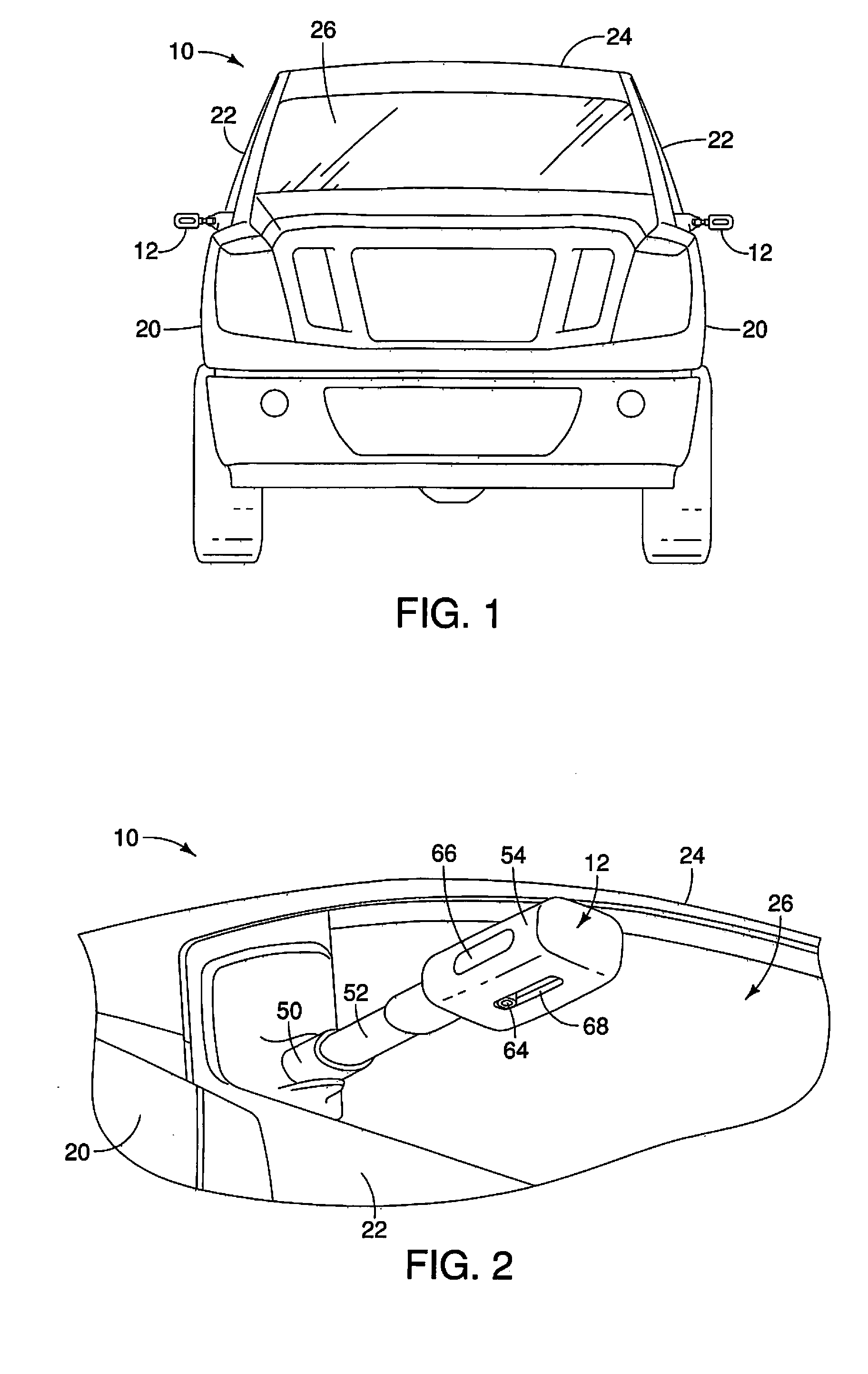 Vehicle camera assembly