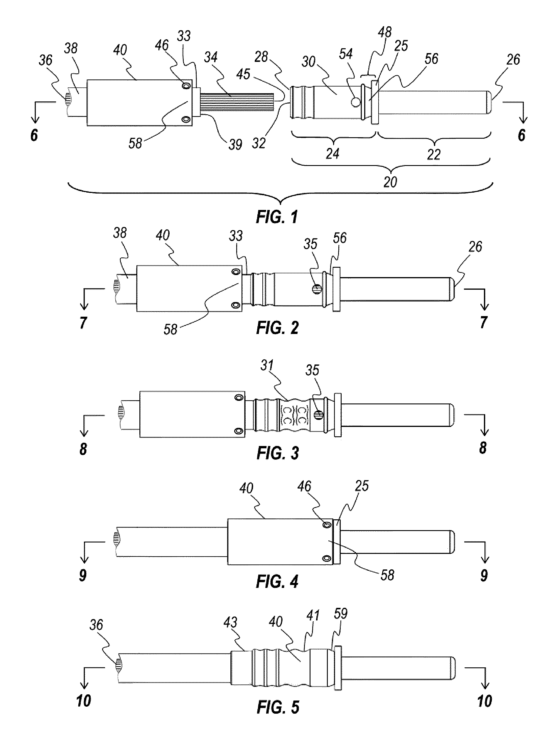 Electrical contact assembly including a sleeve member
