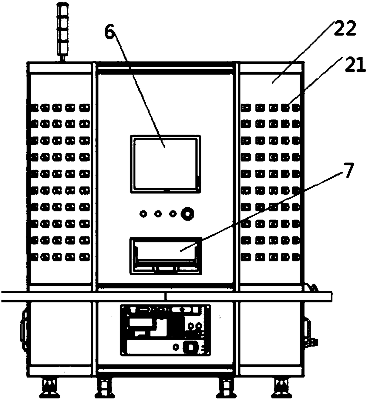 Bullet marking and sorting device
