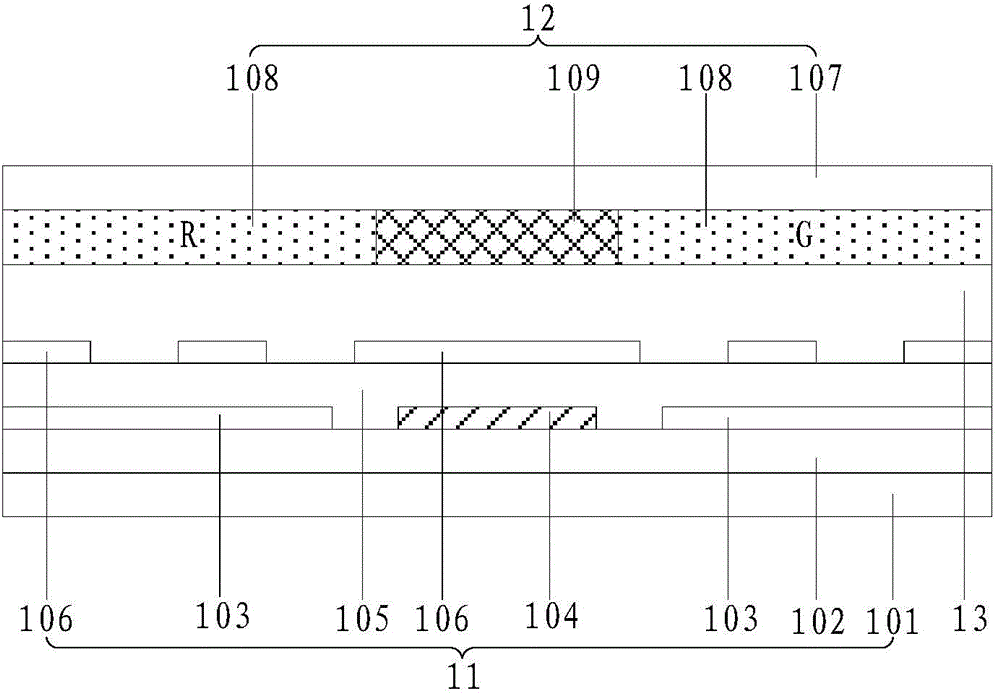 Color-film substrate and display device