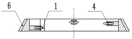 Rolling reinforcement device for large outer thread