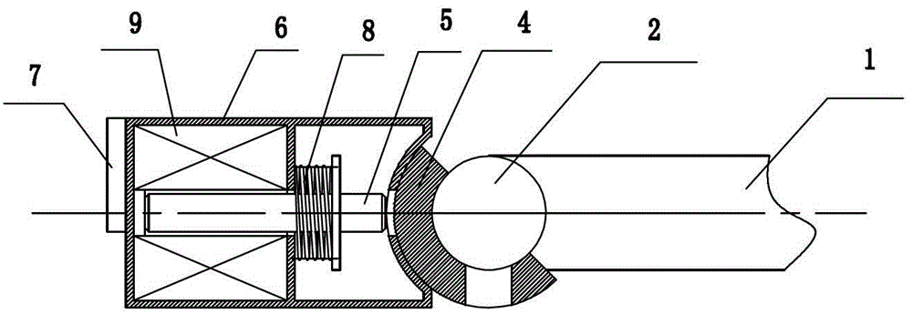 A new type of parking automatic locking anti-theft device