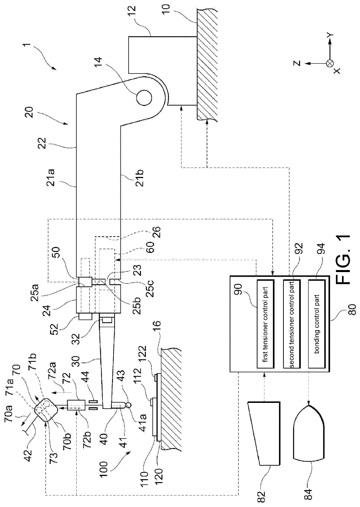 Wire bonding apparatus and manufacturing method for semiconductor apparatus