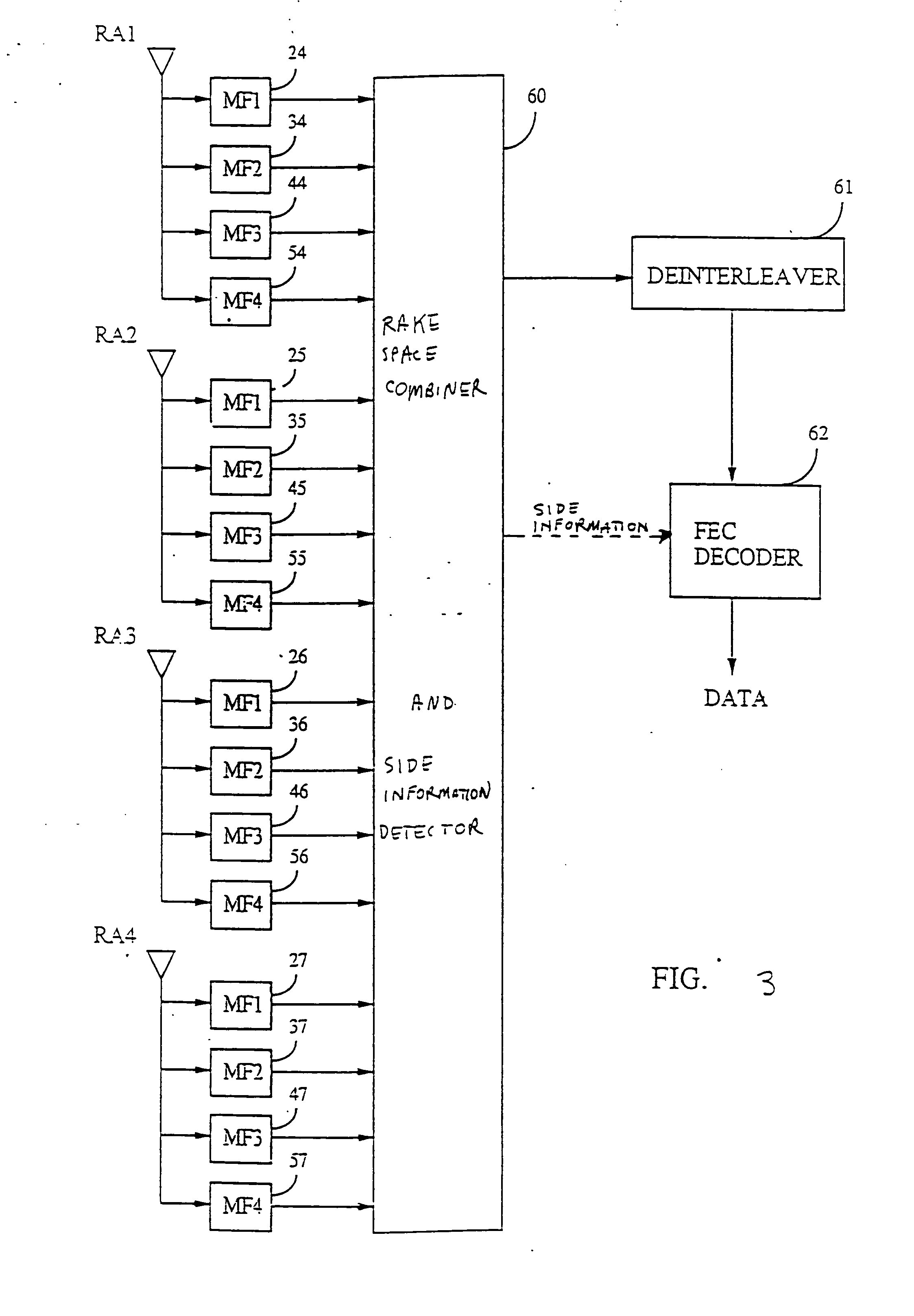 Multiple-input multiple-output (MIMO) spread-spectrum system and method