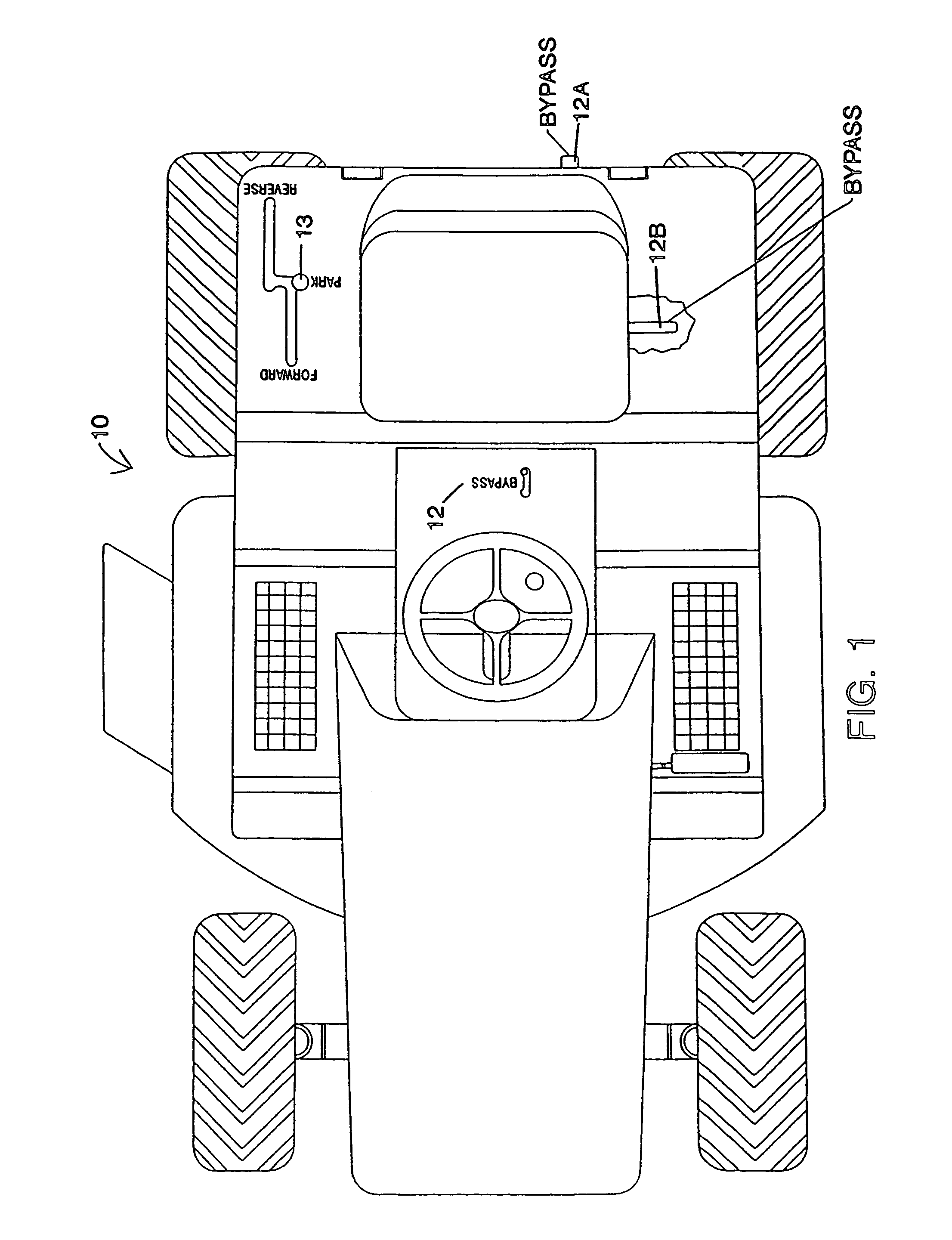Bypass for a hydraulic device