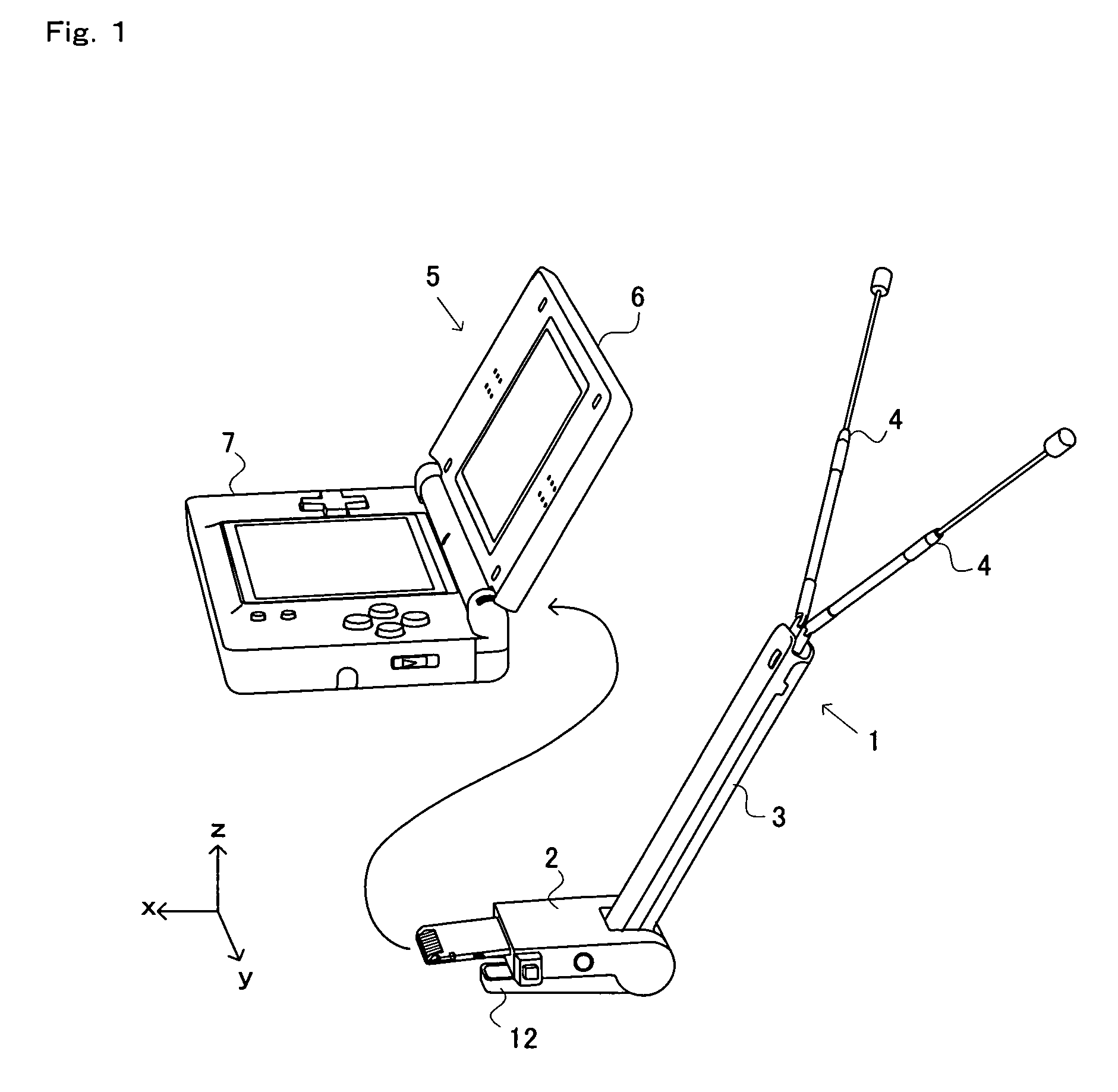 Device latch hook and attachment device including the same