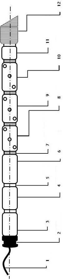 Real-time monitoring and evaluating method for underground casing deformation induced by reservoir fracturing transformation