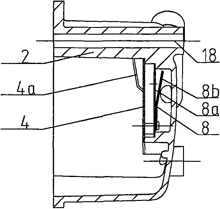 Ventilation device for internal combustion engine