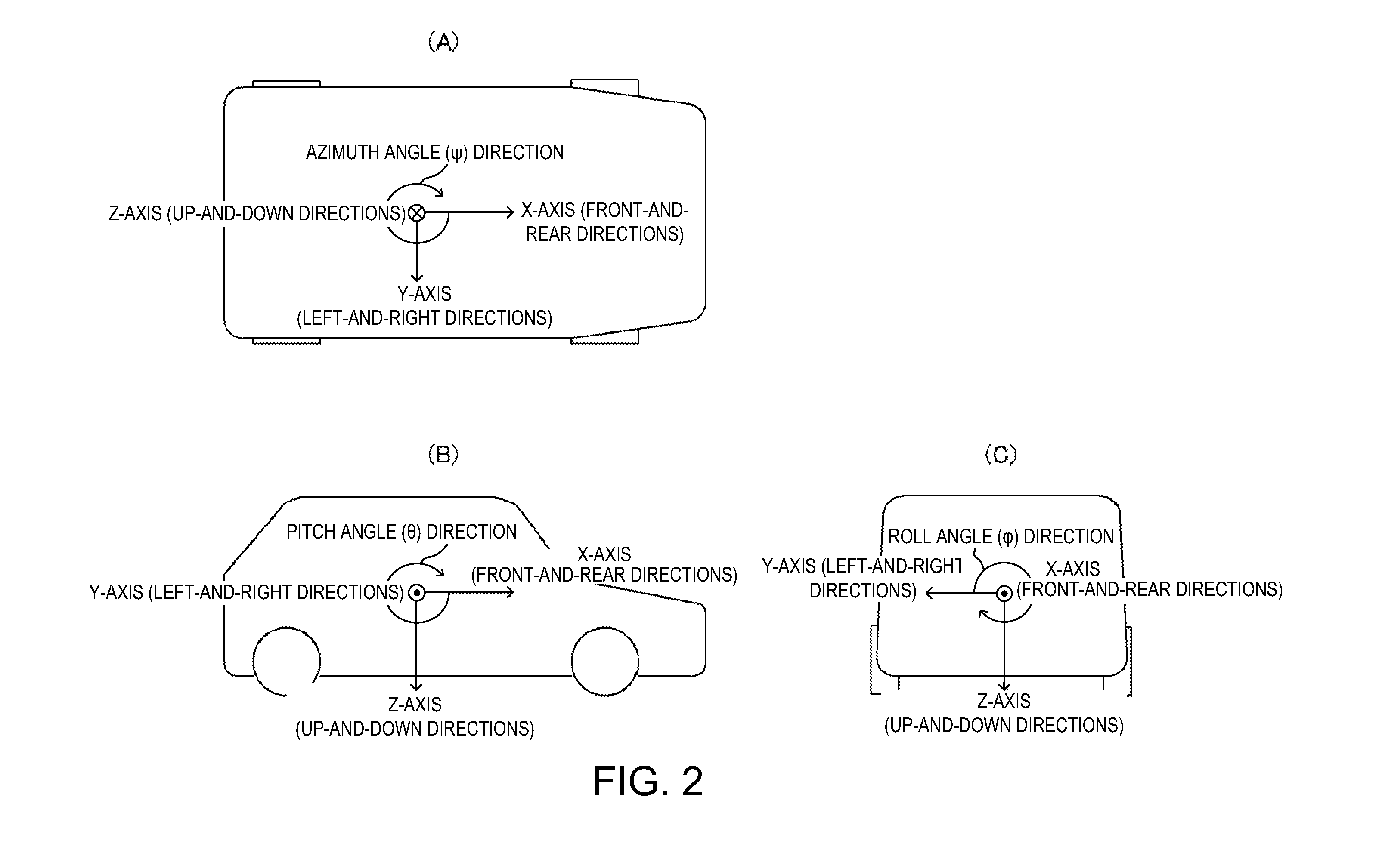 Moving state detecting device