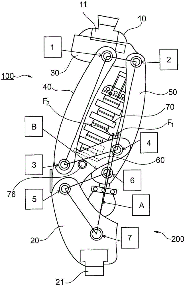 Prosthetic knee joint