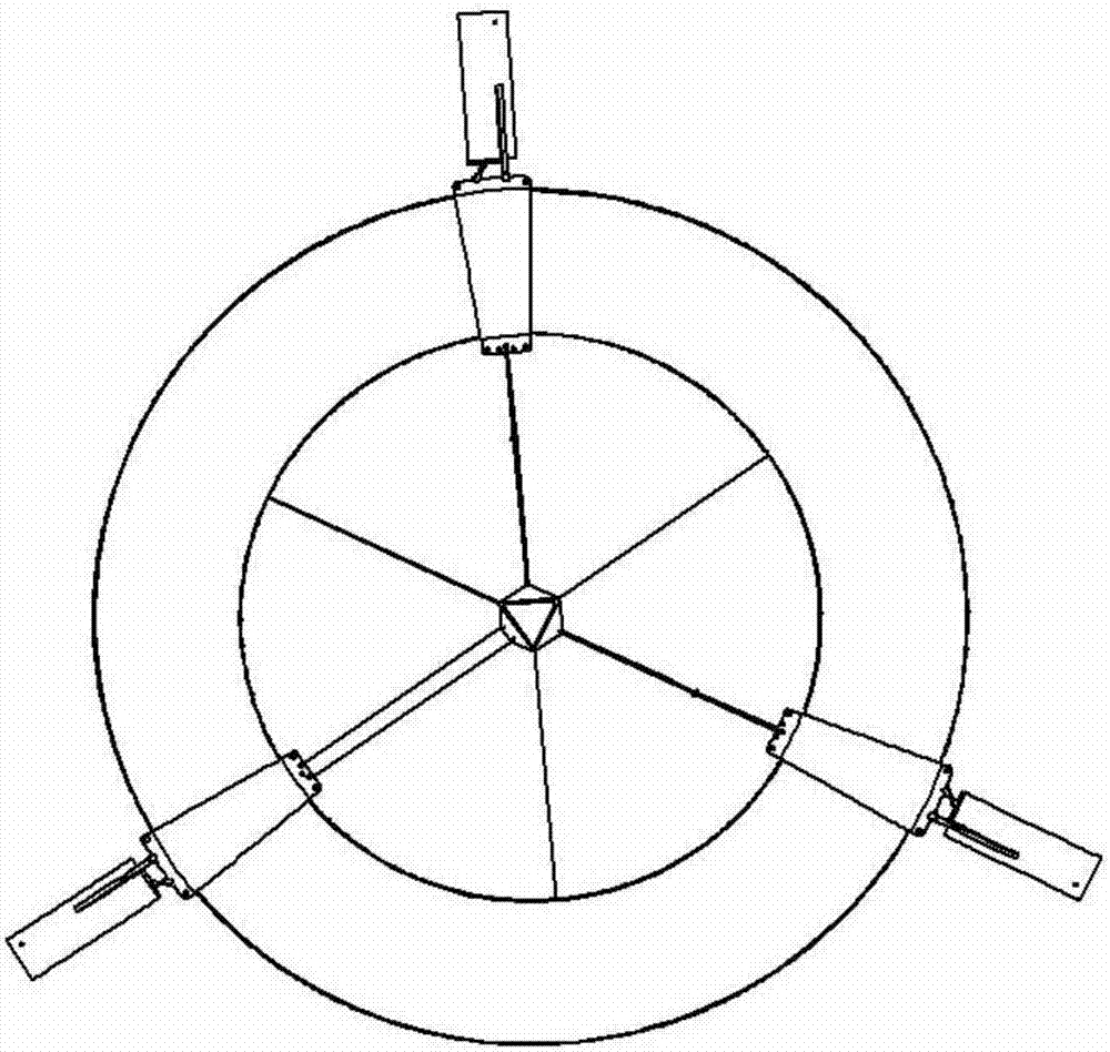 Annular aerostat for carrying astronomical telescope