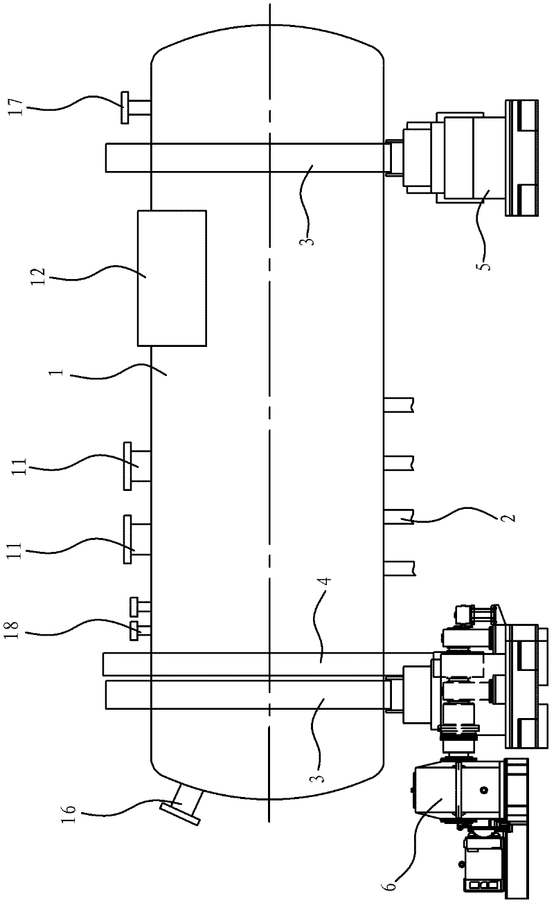 Oxygen-rich bottom blown copper smelter and oxygen-rich bottom blown technology for extraction of copper