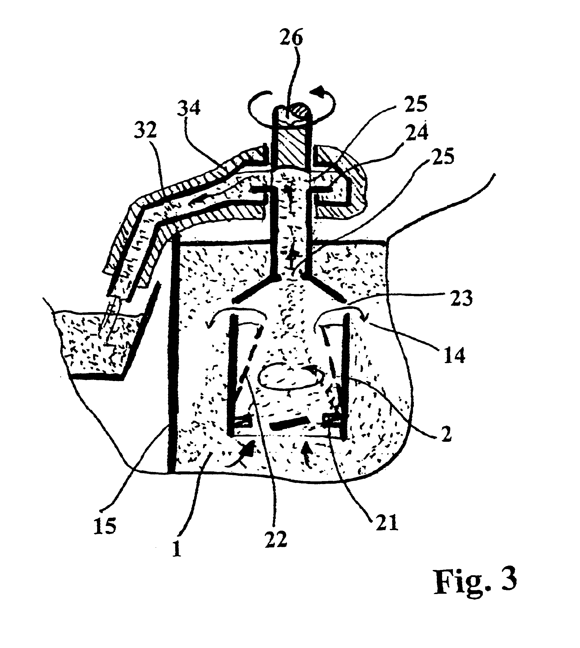 Process and device for precipitating compounds from zinc metal baths by means of a hollow rotary body that can be driven about an axis and is dipped into the molten zinc